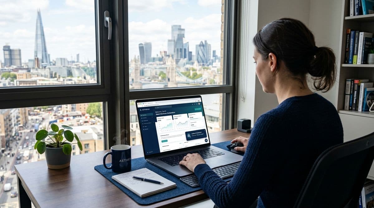AI web development London — AutoMazen team building intelligent websites with chatbots and dynamic personalisation